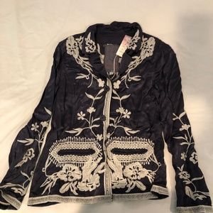 Johnny Was embroidered jacket